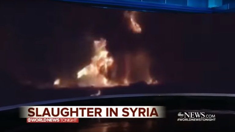fake syria footage