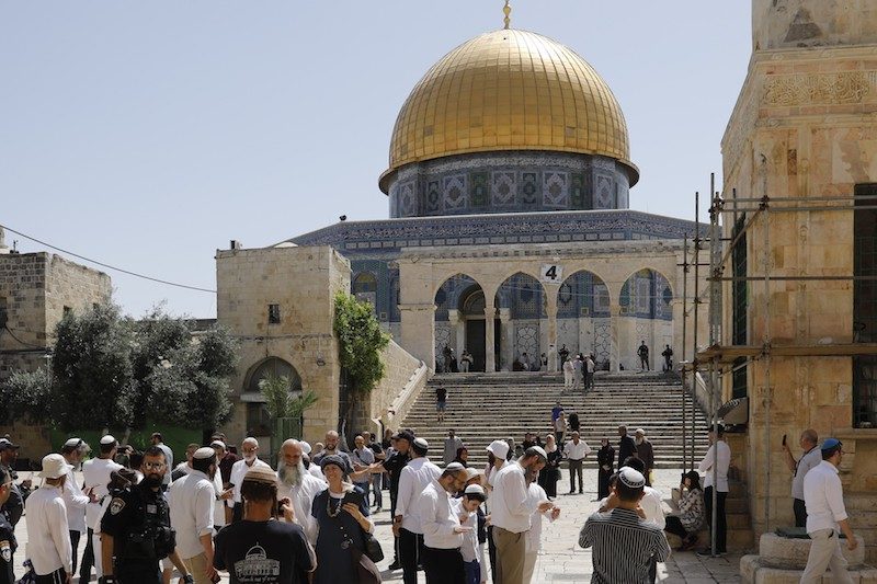 Click to enlarge Al-Aqsa Mosque compound
