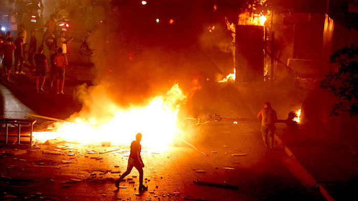 Beirut protest