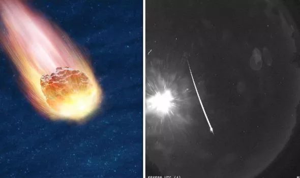 Meteor shock: NASA footage shows huge explosion in skies above Arizona