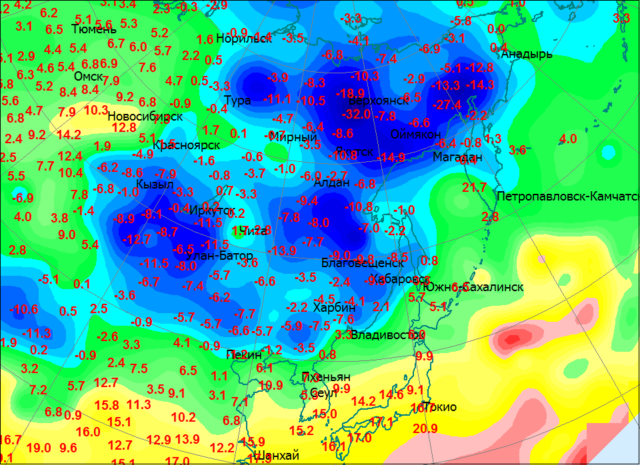 cold map