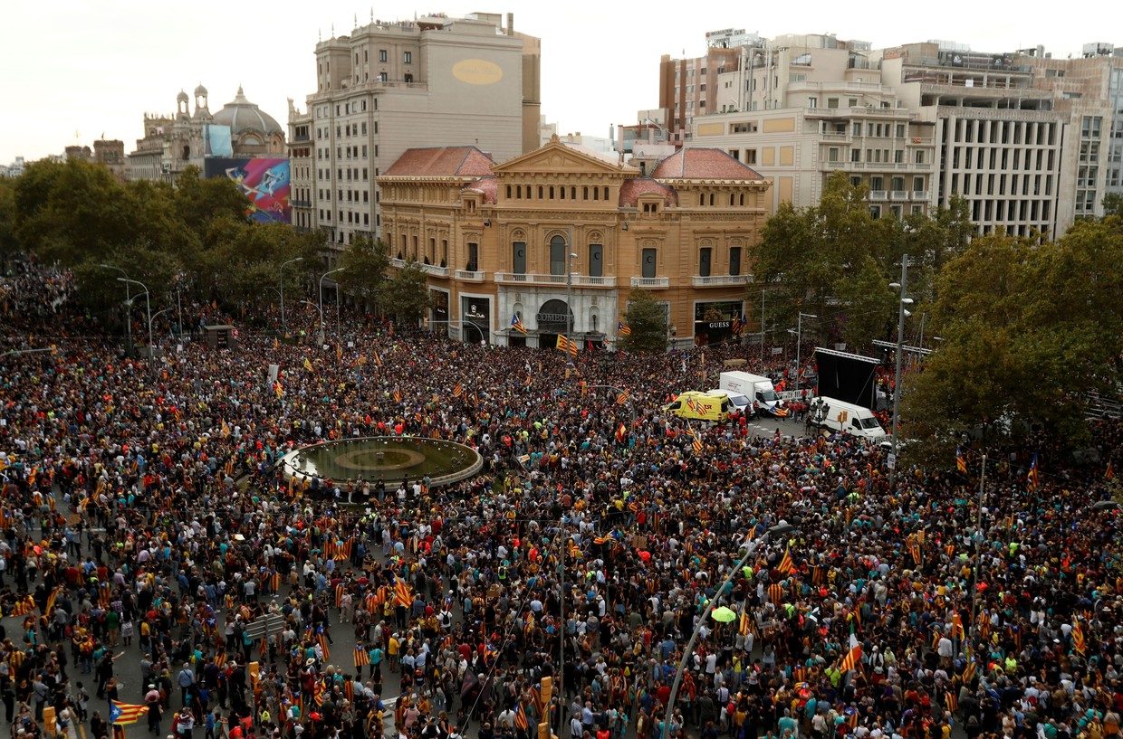 Barcelona protests Oct 2019