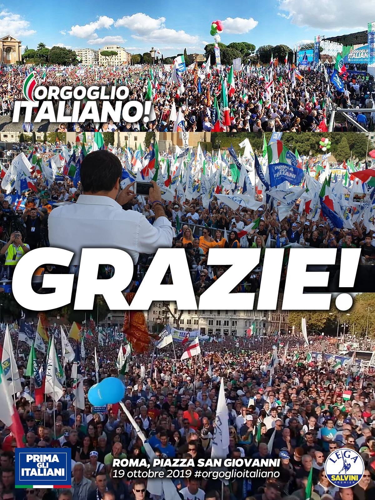 salvini rally rome