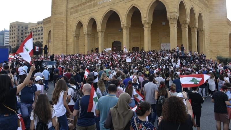 Click to enlarge lebanese protest tax whatsapp