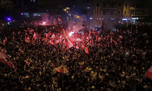 lebanon protest taxes