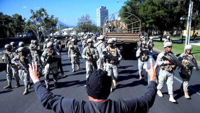 Click to enlarge soldiers Santiago