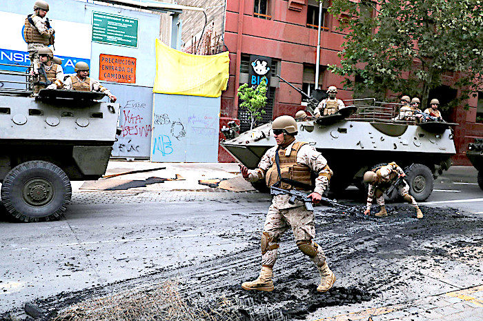 Click to enlarge soldiers patrol