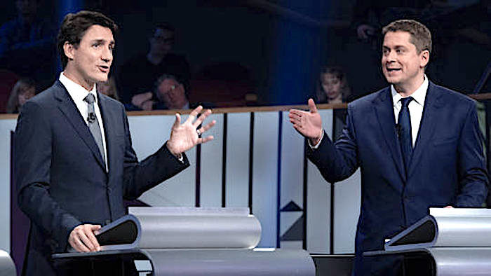 Justin Trudeau Andrew Scheer
