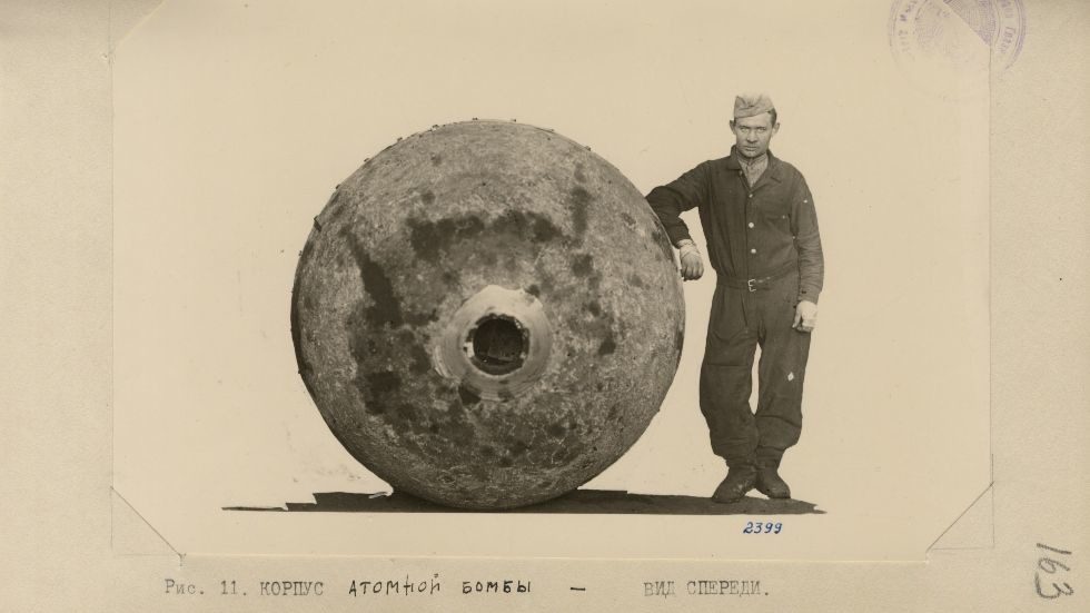 Click to enlarge Soviet atomic bomb