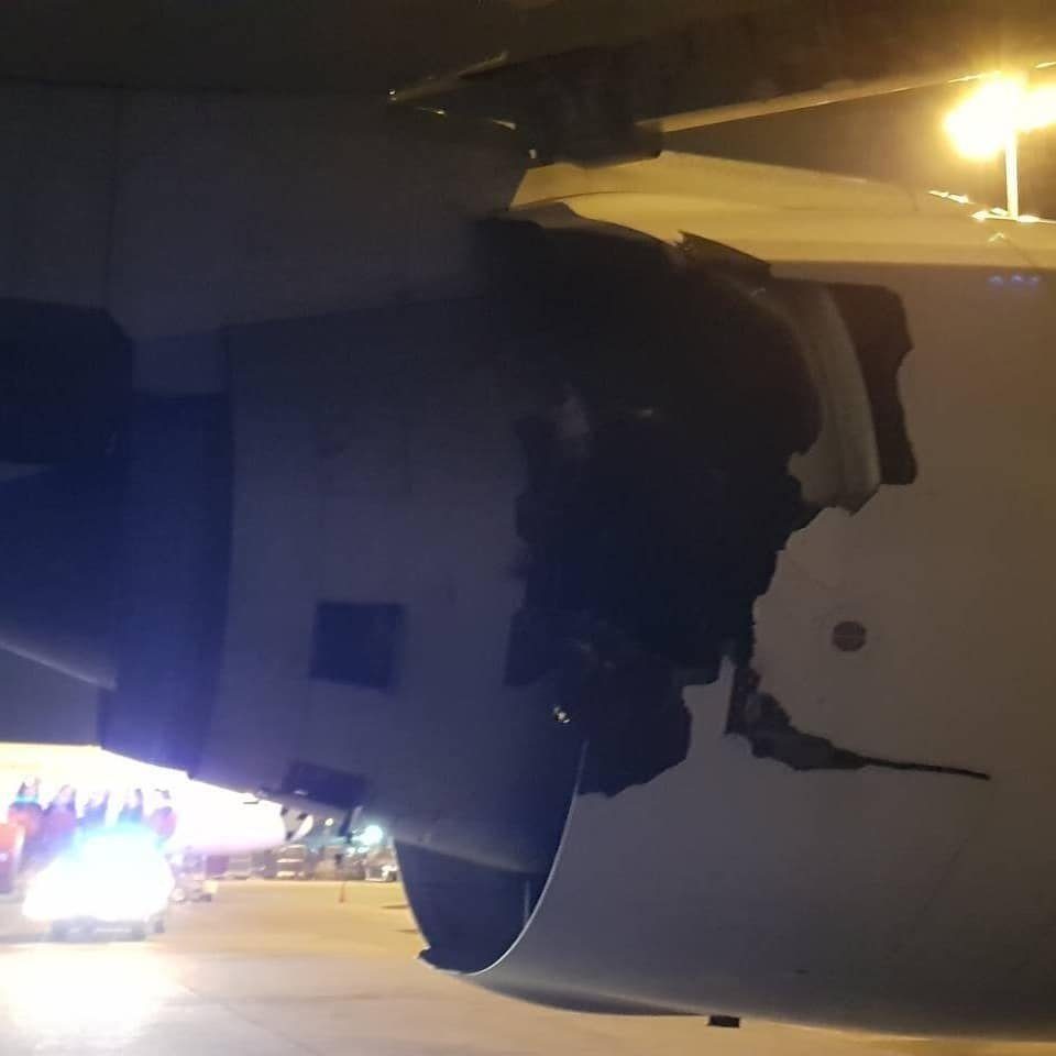 Boeing 777 engine failure Bangkok