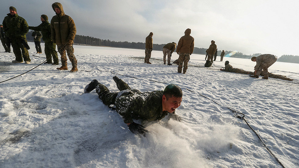 nato soldiers arctic warfare