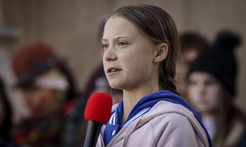 Click to enlarge Greta Thunberg