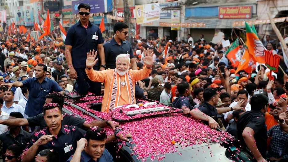 Click to enlarge modi crowd rally