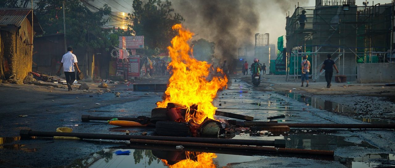 Click to enlarge riot