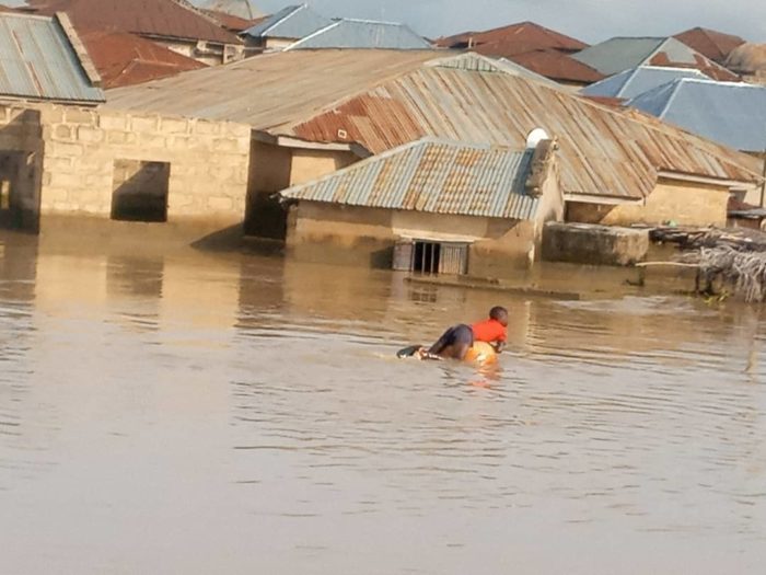 Flooding in Niger state community