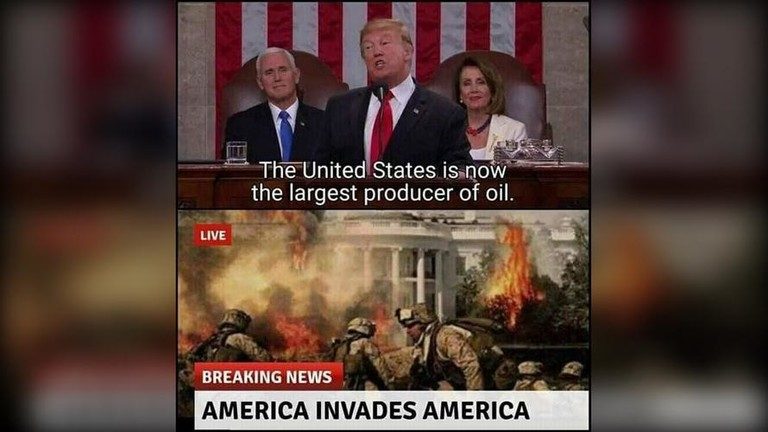 trump oil meme