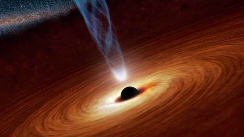 Click to enlarge artist concept black hole