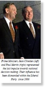 Jean Chretien and Paul Martin