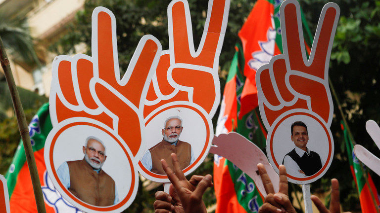 Supporters of BJP