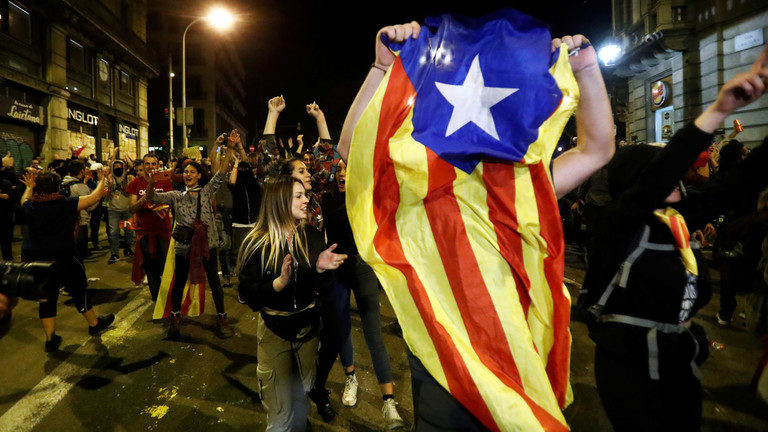 catalan protest