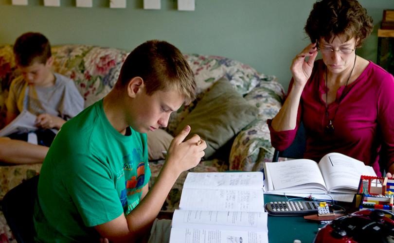 Click to enlarge homeschooling