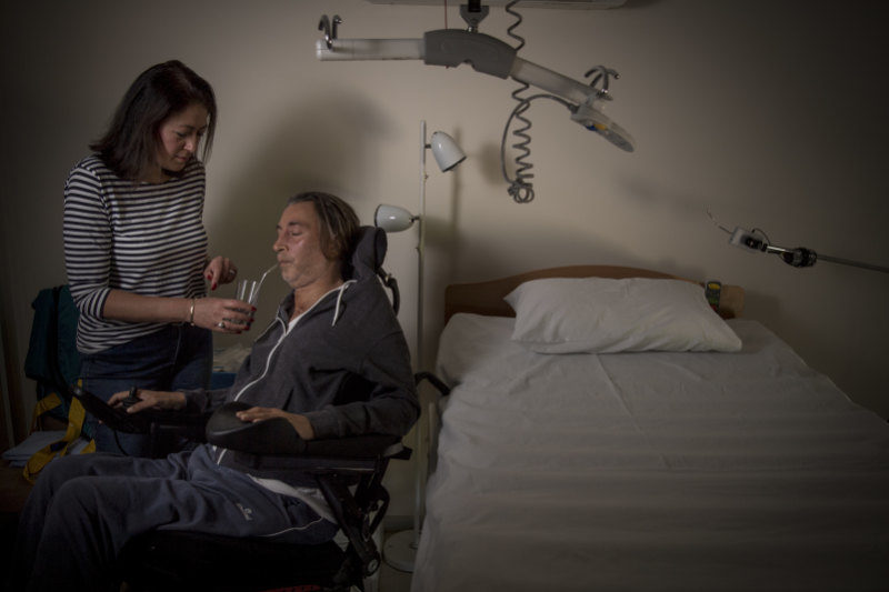 Chris Karadaglis paralyzed Australian police