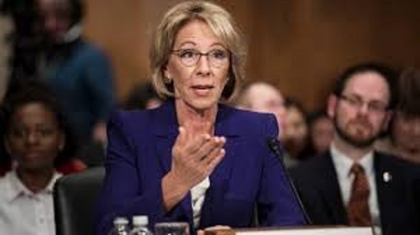 Education Secretary Betsy DeVos