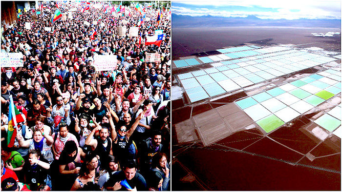 Click to enlarge Protesters/Lithium