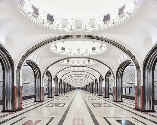 Click to enlarge Moscow metro station