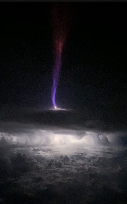 Click to enlarge Gigantic Jet