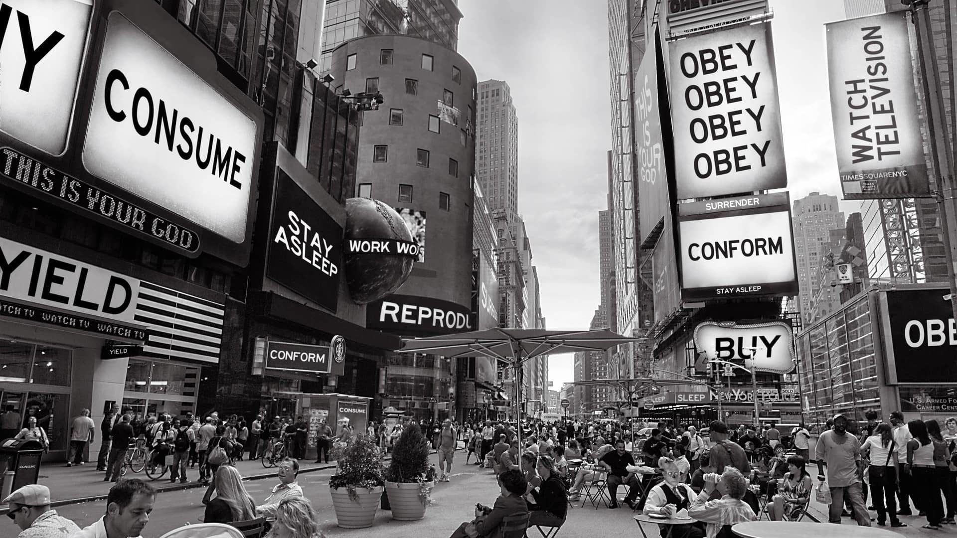 Click to enlarge They Live Billboards