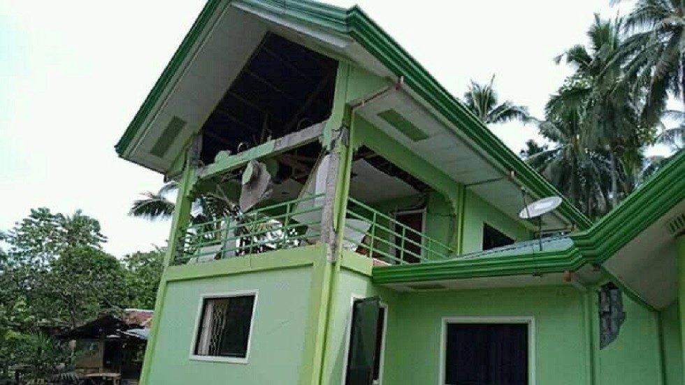 Philippines quake damage