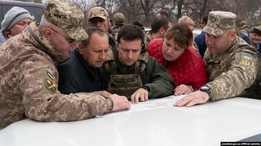 Ukrainian President Volodymyr Zelenskiy