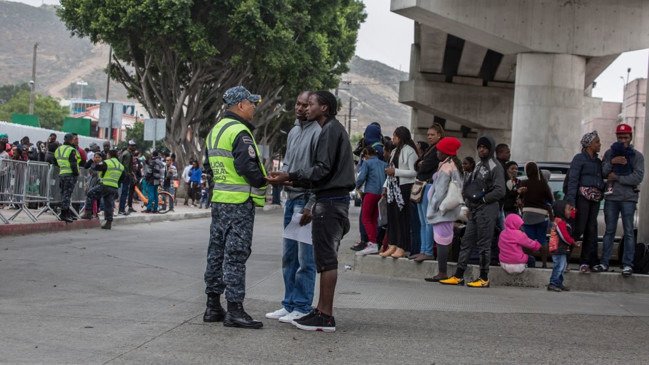 Click to enlarge african migrants mexico