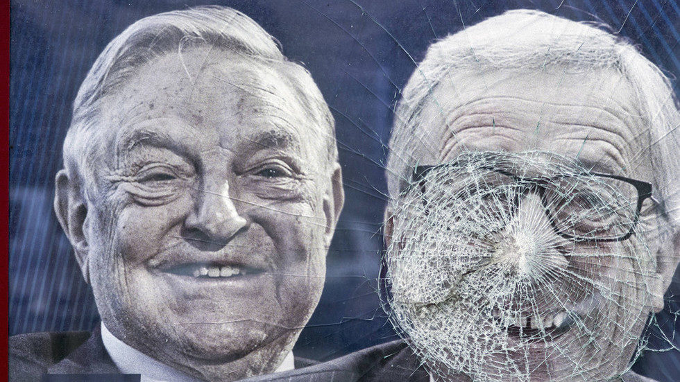 anti-Soros poster in Hungary