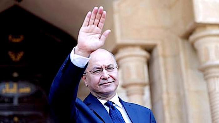 Click to enlarge Barham Salih