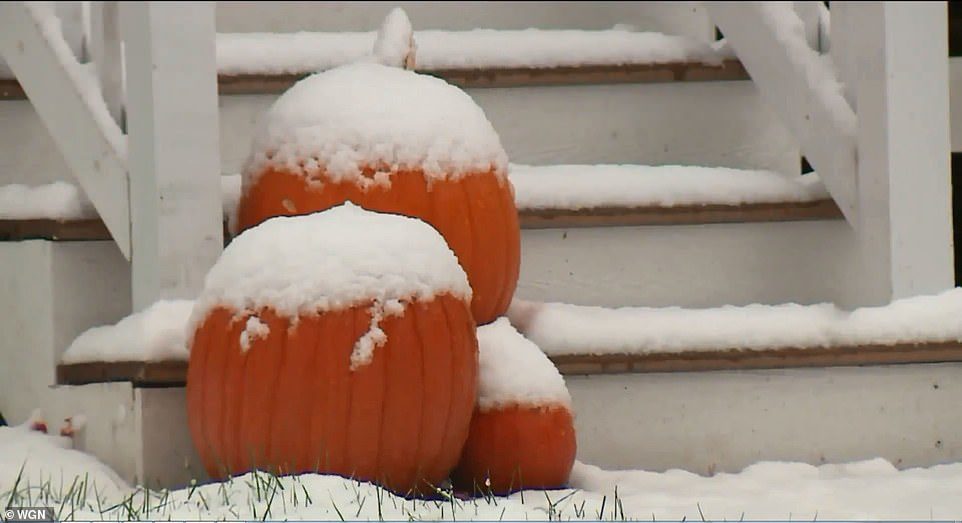 Several areas in Illinois have decided to reschedule Halloween trick-or-treating to this Saturday because of the cold weather and snow