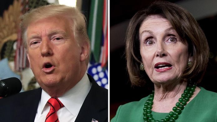 pelosi and trump