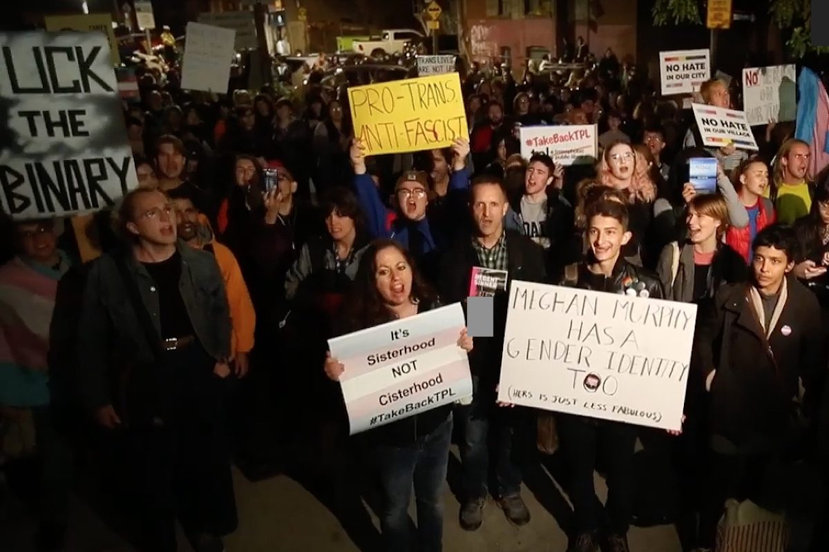Click to enlarge protesters Meghan Murphy toronto