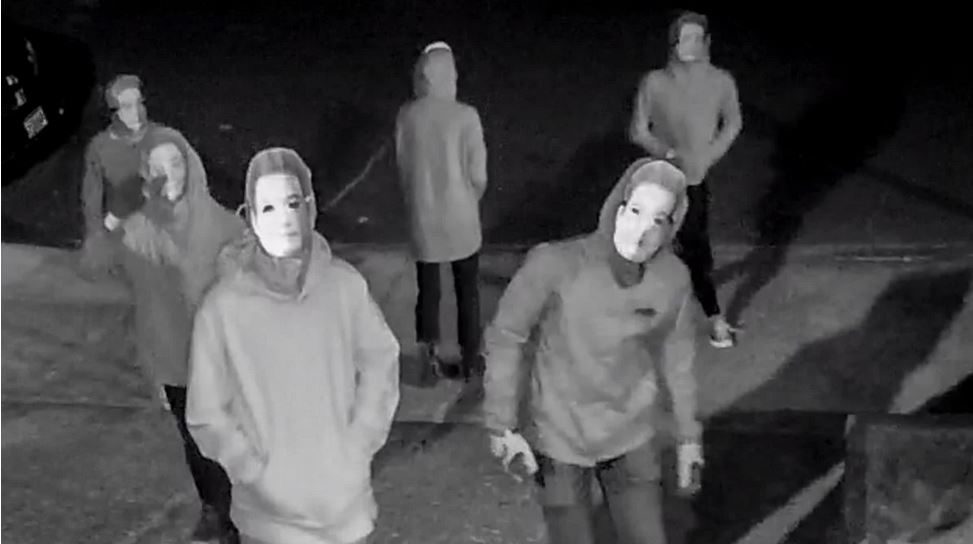 antifa Andy Ngo halloween masks