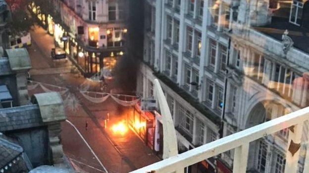 birmingham manhole fire