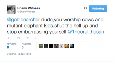 tweet expose shami witness