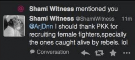 Click to enlarge shami witness isis tweet