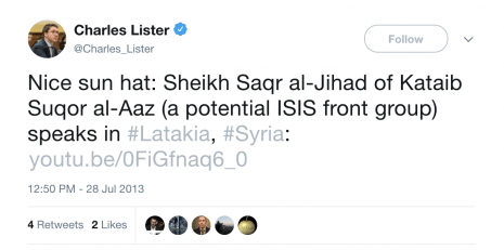 Click to enlarge lister atlantic council shamiwitness isis syria