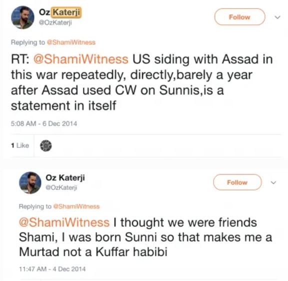 katrji intercept shamiwitness isis syria