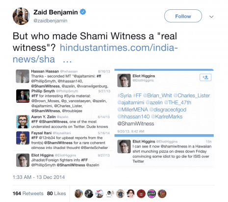 Click to enlarge Zaid Benjamin ShamiWitness tweet
