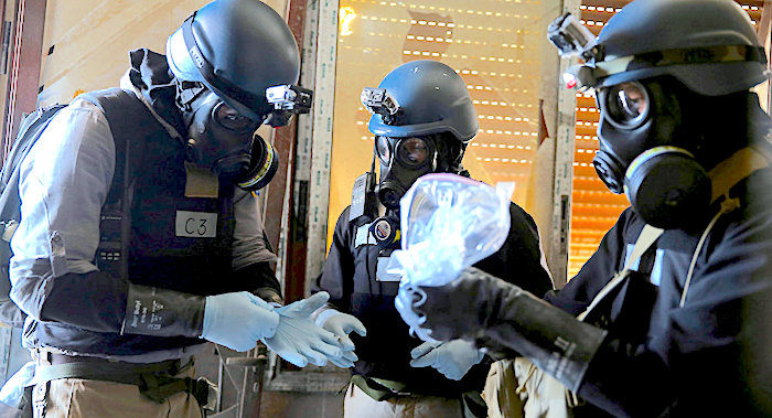 UN chem weapons experts