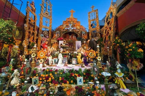 Click to enlarge Day of the Dead celebration