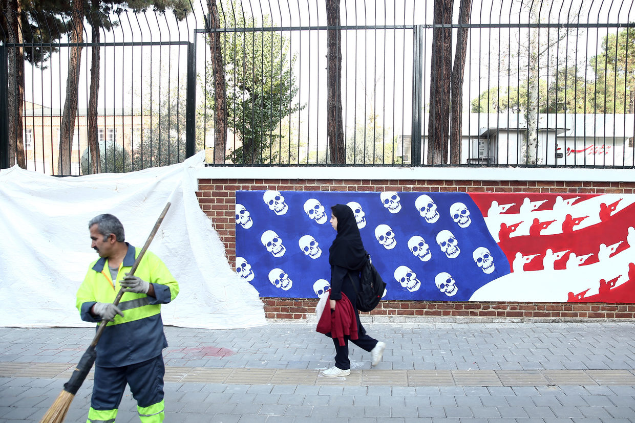 Click to enlarge iran us mural