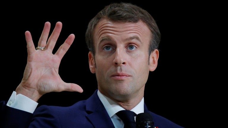 Click to enlarge Macron